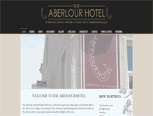 Tablet Screenshot of aberlourhotel.co.uk